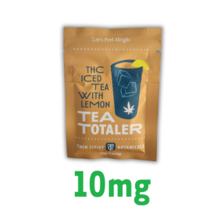 THC infused Iced Tea Drink Mix - 10mg / 2 servings